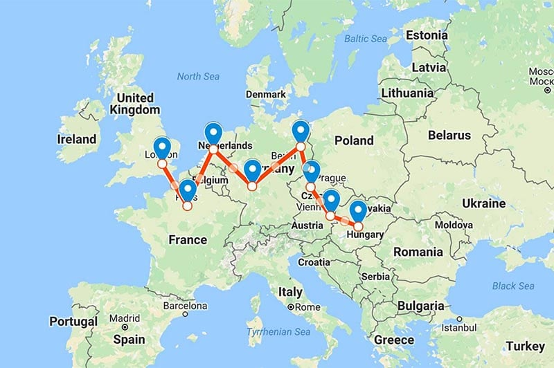 How to Plan a Cheap Multi-City Eurotrip: Smart 2- & 3-Stop Itineraries